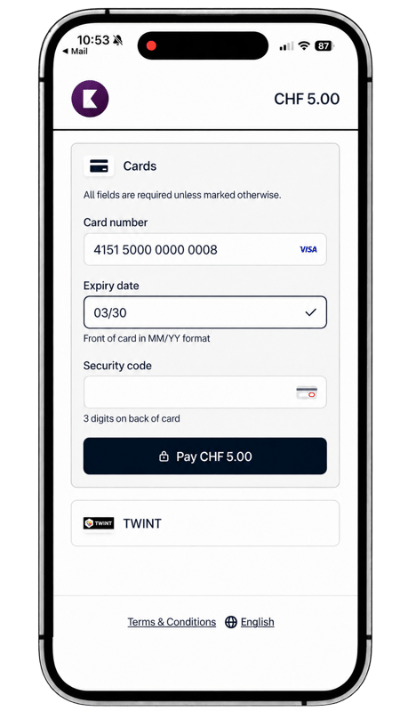 EN Pay by Link Cards overview