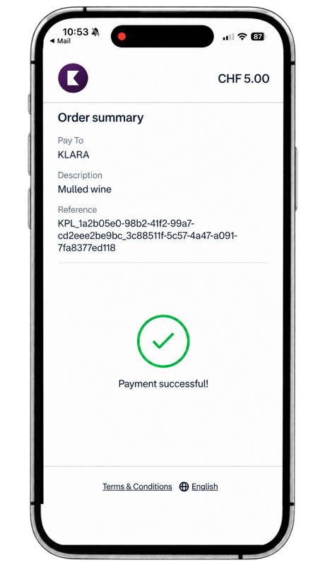 EN Pay by Link Order Summary