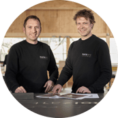 Jonas Schuler und Martin Zimmermann von Holzart
