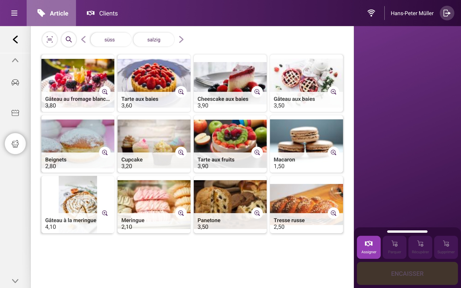 klara-pos-screen-retail-articles-fr