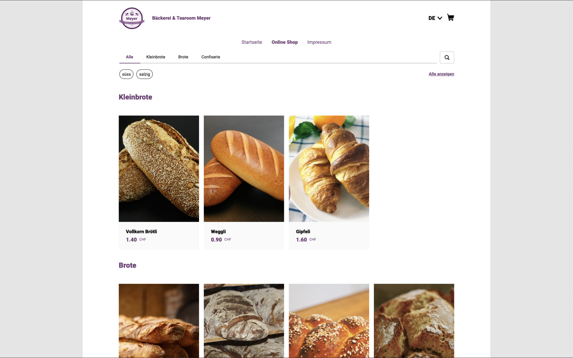 klara-pos-screen-retail-onlineshop-de