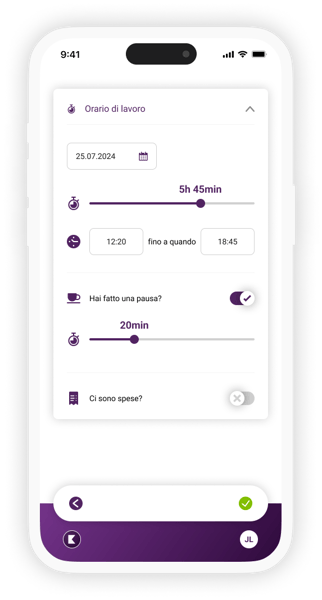 klara-screen-zeit-rapportieren-mobile-it