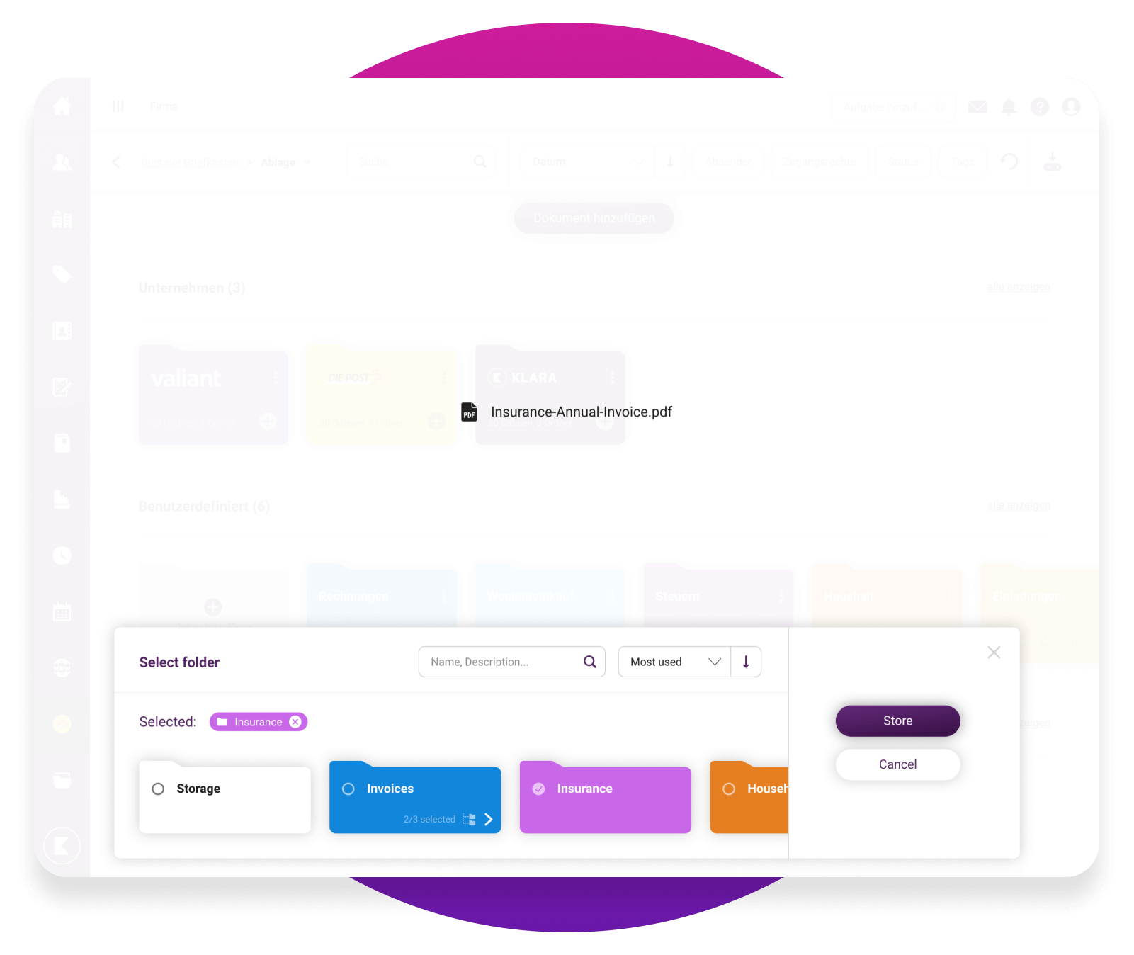 klara-web-screen-einfach-importieren-en