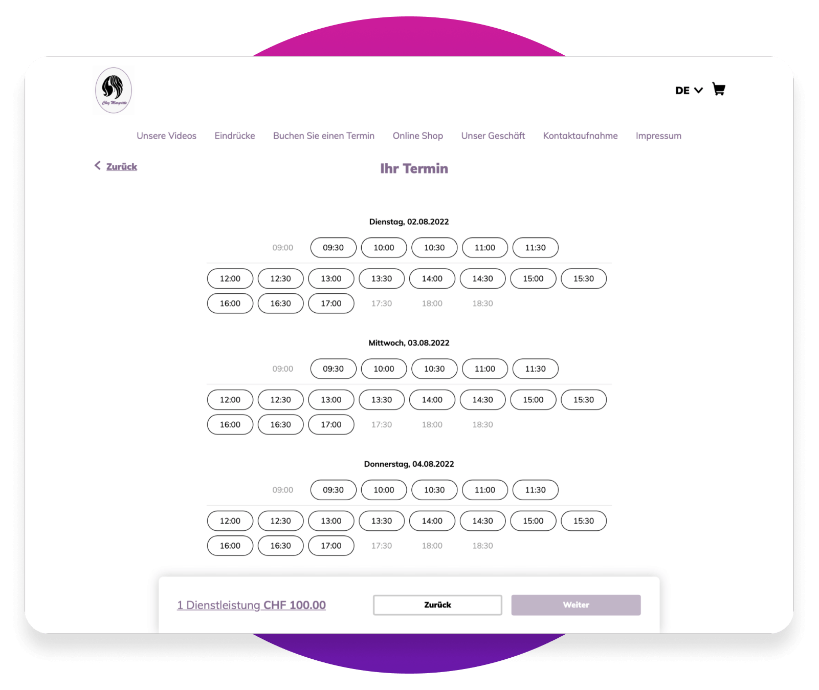 klara-web-screen-kunden-bevollmaechtigen-de